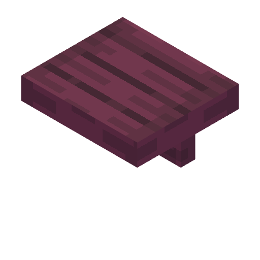 Crimson Wall Plank