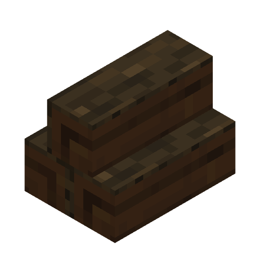 Dark Oak Log Pile