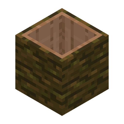 Hollow Jungle Log