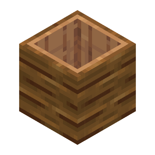 Hollow Palm Log