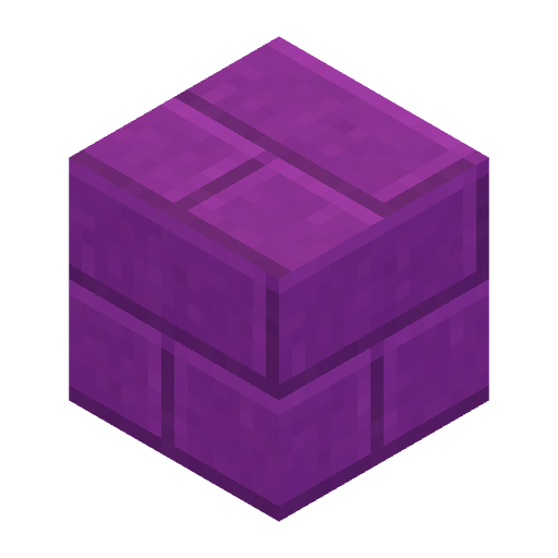Magenta Concrete Bricks