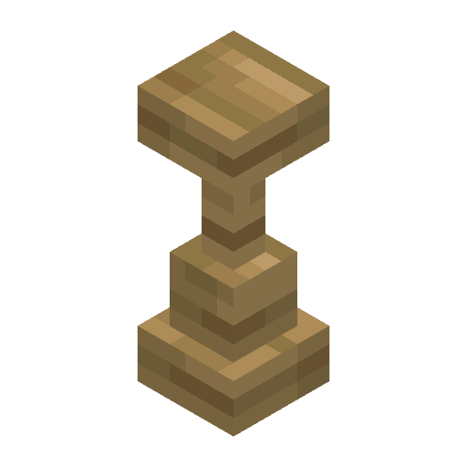 Oak Candle Stand