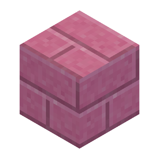 Pink Concrete Bricks