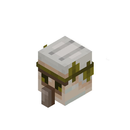Savanna Iron Golem Head