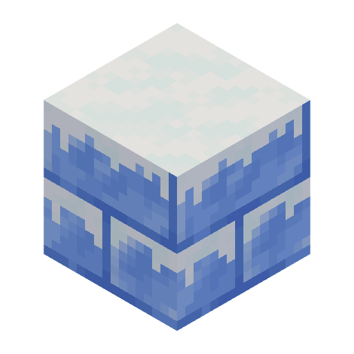 Snowy Ice Bricks